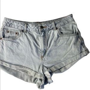 TOPSHOP Jean Shorts, Sz 6